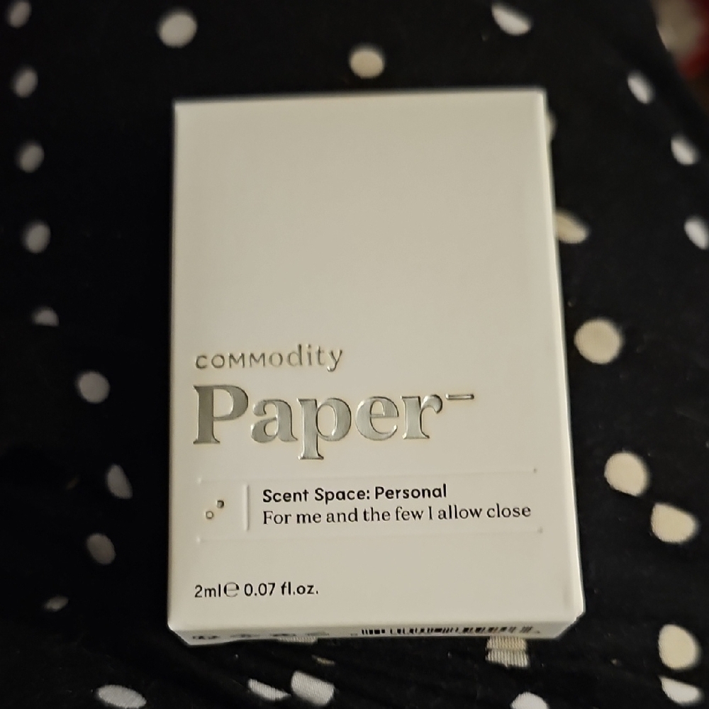 Commodity Paper Eau de Parfum Sample